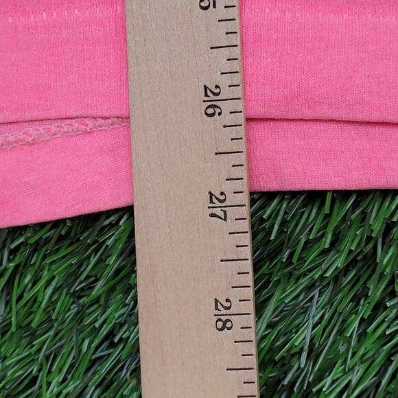 Vintage 90s Funny Sun-Bathing Shirt Womens XL 21x26 Pink USA - Picture 12 of 16